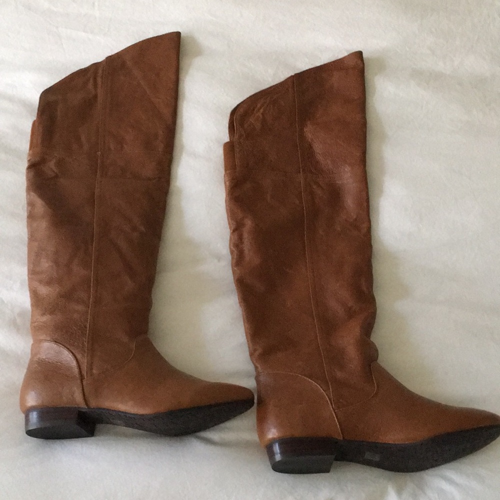 Chinese Laundry Leather Over the Knee Boots 👢👢